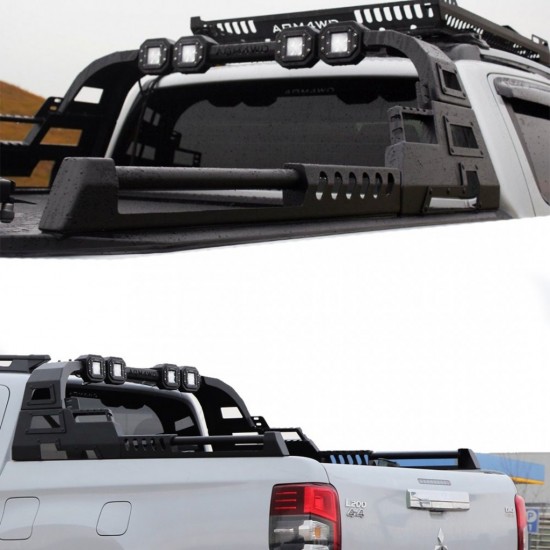 Toyota Hilux Sepetsiz Ledli Roll Bar AQM-X10